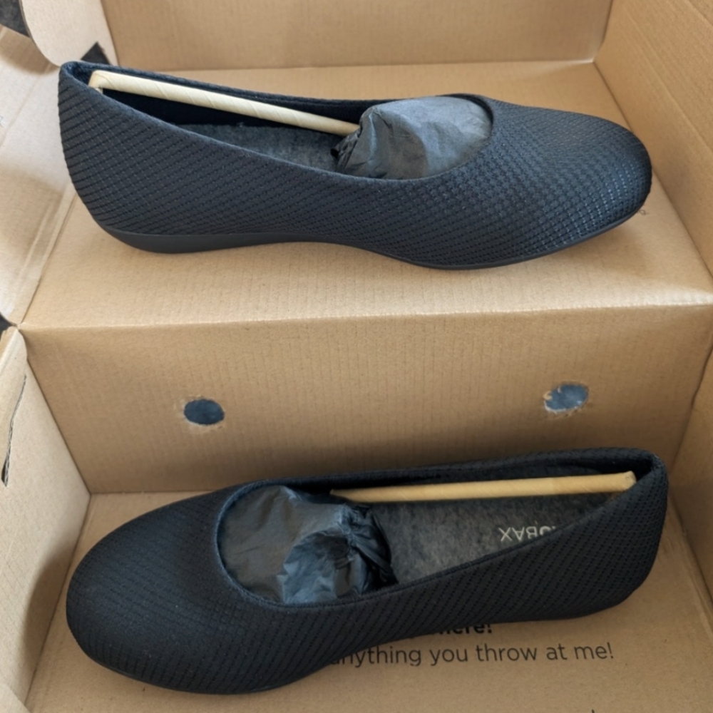 Baubax Dressy Flat Travel Shoe sz 9